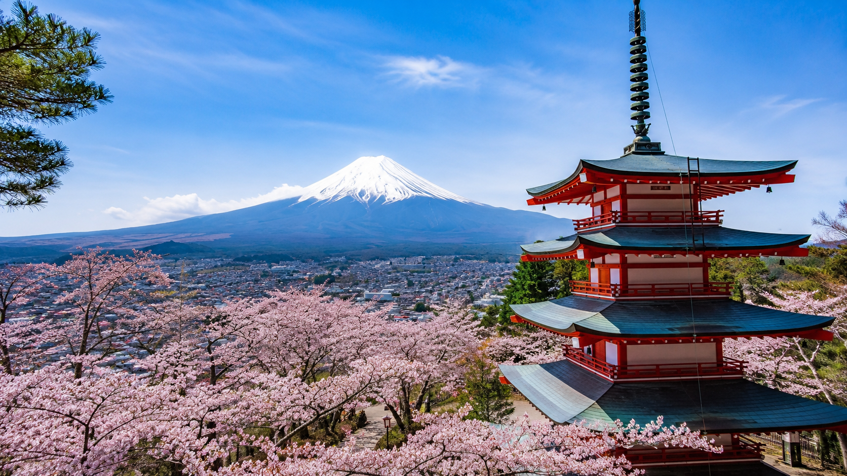 Japan skyline