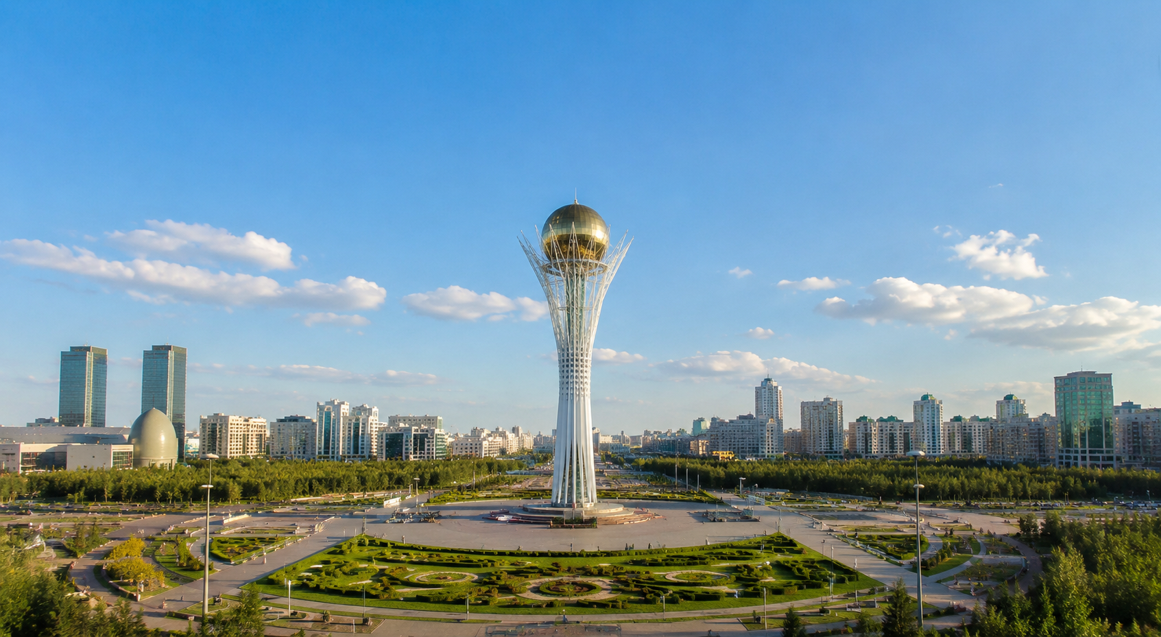 Kazakhstan skyline