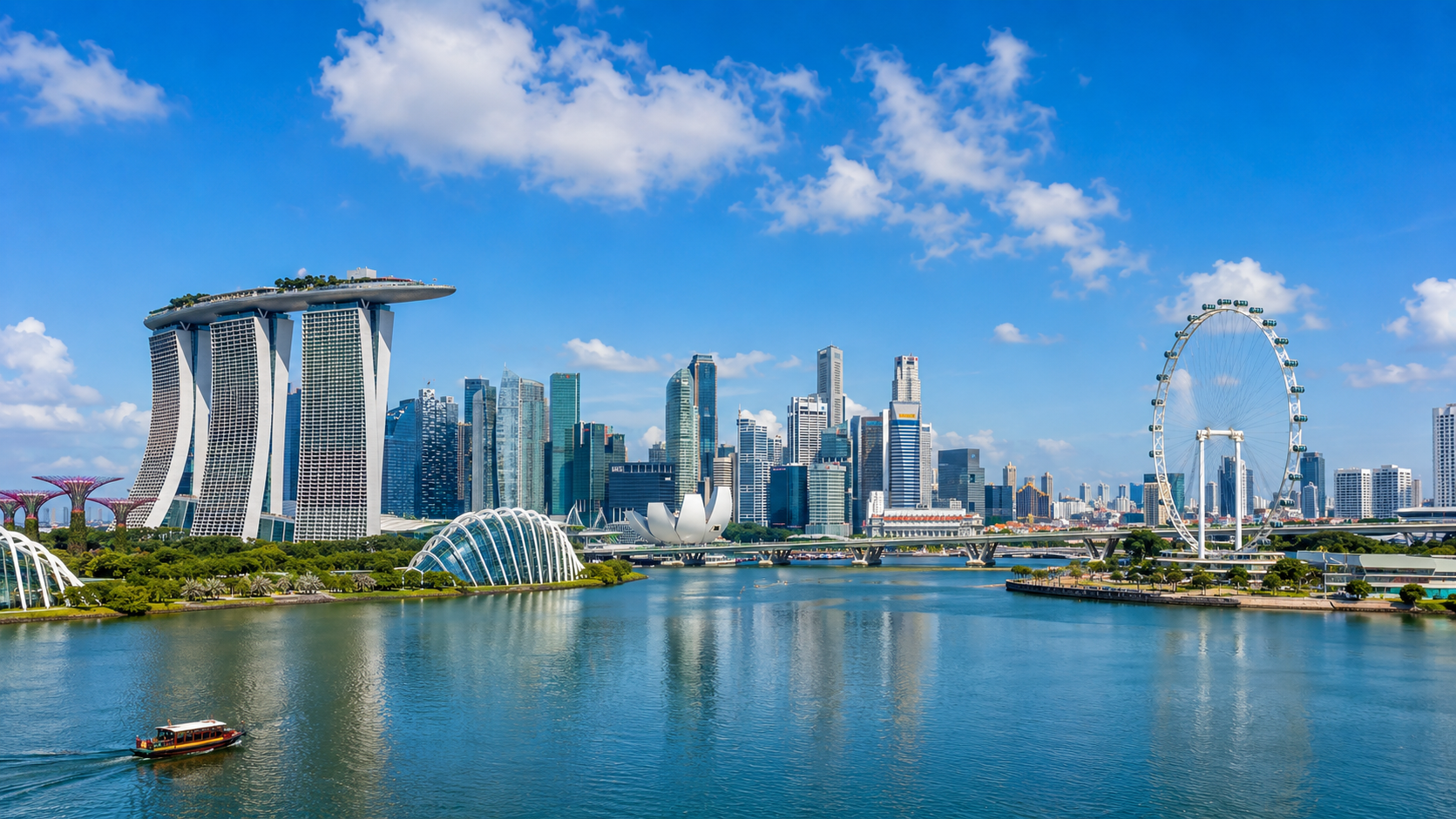 Singapore skyline