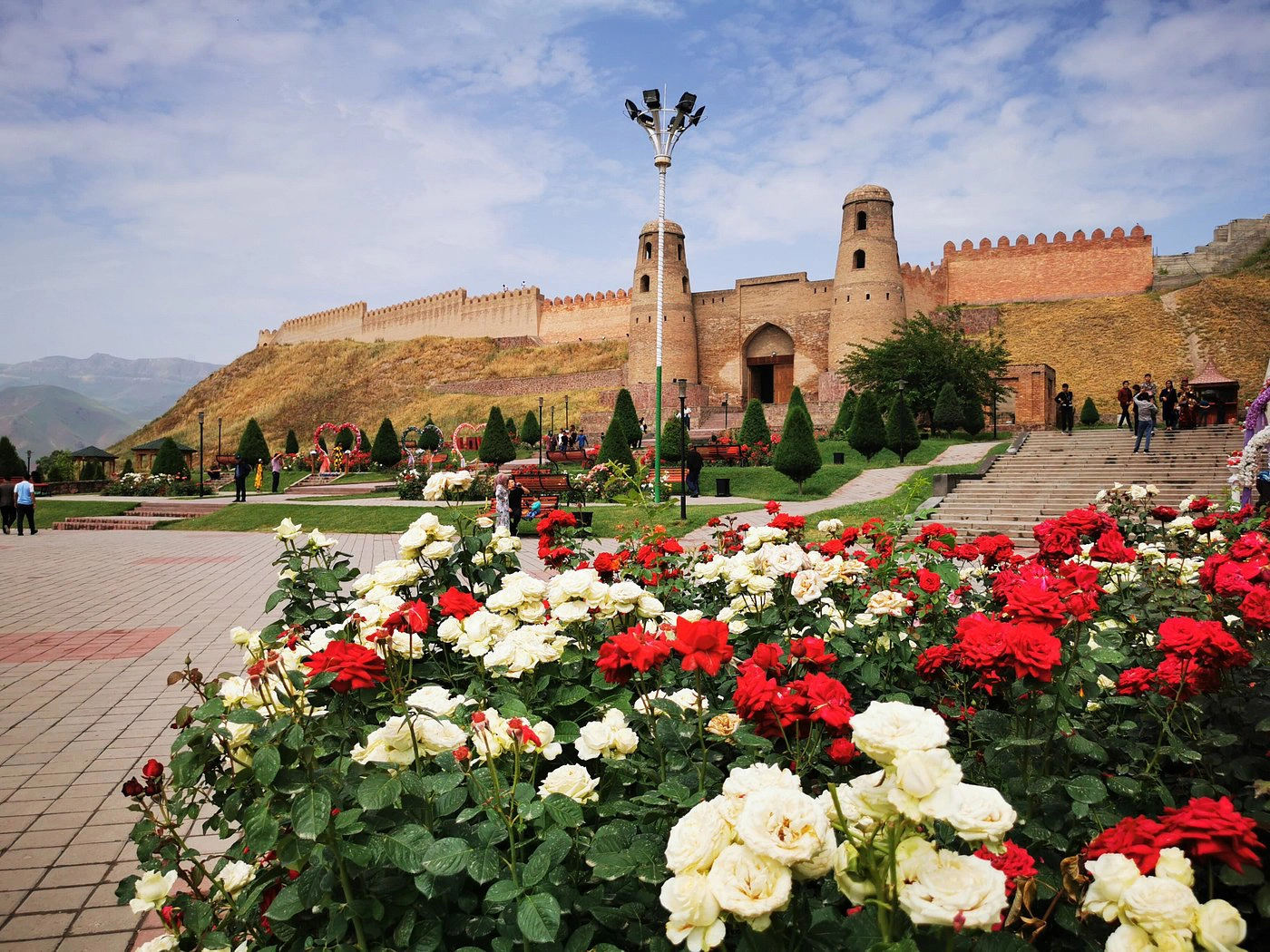 Tajikistan skyline