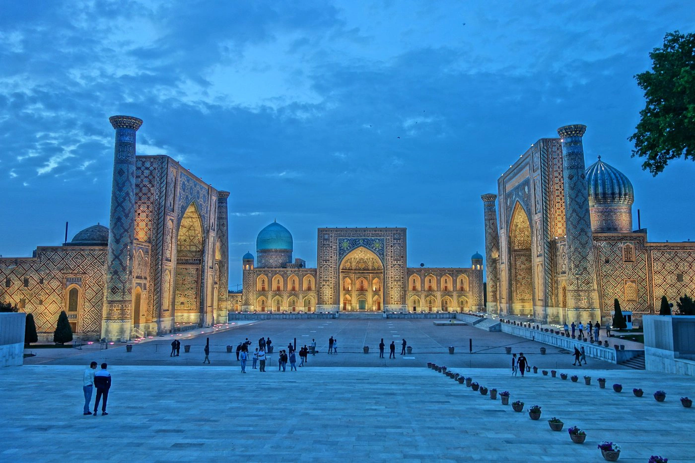 Uzbekistan skyline